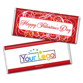 Valentine's Day Personalized Chocolate Bar Swirrls
