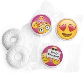 Valentine's Day Personalized Life Savers Mints Emoji Themed