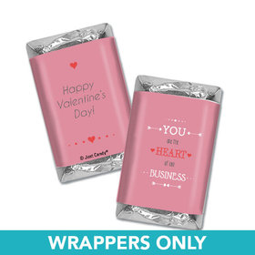 Valentine's Day Heart of Our Business Mini Wrappers