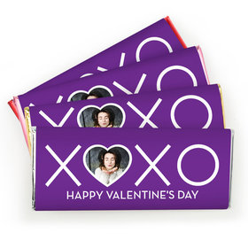 Personalized Valentine's Day XOXO Hershey's Chocolate Bar & Wrapper