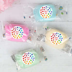 Personalized Cotton Candy (Pack of 10) Favor - Love is Love Rainbow
