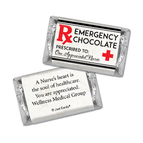 Nurse Appreciation Personalized Hershey's Miniatures Emergency Chocolate