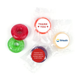 Personalized Nurse Appreciation Add Your Logo Life Savers 5 Flavor Hard Candy