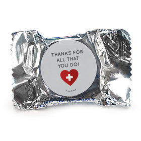 Personalized Nurse Appreciation First Aid Heart York Peppermint Pattiess