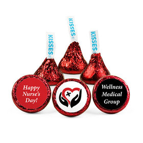 Personalized Nurse Appreciation Healing Heart Hershey's Kisses