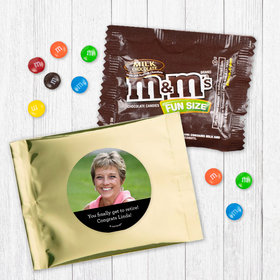 Personalized Retirement Color Block Milk Chocolate M&Ms