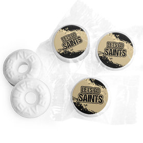Let's Go Saints Football Party Life Savers Mints