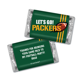 Personalized Hershey's Miniatures Packers Football Party