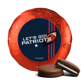 Patriots Football Party Milk Chocolate Covered Oreos