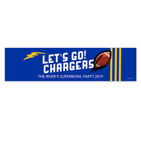 Chargers Football Party 5 Ft. Banner