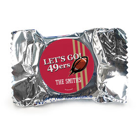 Personalized 49ers Football Party York Peppermint Patties