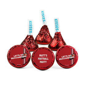 Personalized Buccaneers Football Party Hershey's Kisses