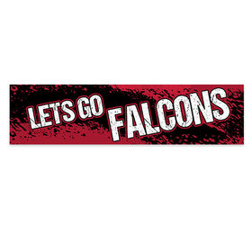 Let's Go Falcons Football Party 5 Ft. Banner