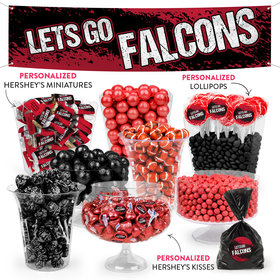 Lets Go Falcons Deluxe Candy Buffet