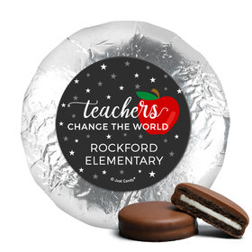 Personalized Teacher Appreciation Stars of a Scholar Chocolate Covered Foil Oreos s