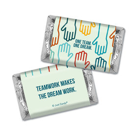 Business Teamwork Personalized Hershey's Miniatures One Team One Dream