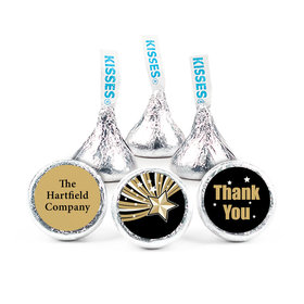 Business Thank You 3/4" Sticker Gold Stars (108 Stickers)
