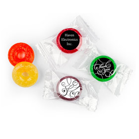 Thank You Personalized Life Savers 5 Flavor Hard Candy Scroll