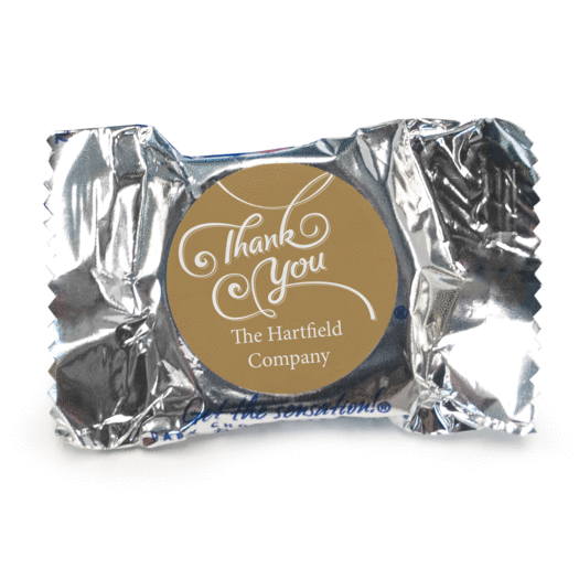 Thank You Personalized York Peppermint Patties Scroll