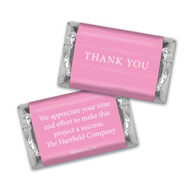 Personalized Thank You Simple Hershey's Miniatures