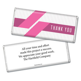 Personalized Thank You Hershey's Chocolate Bar & Wrapper