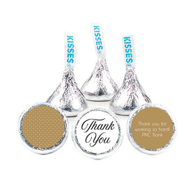Business Promotional 3/4" Sticker Dotted Thank You (108 Stickers)