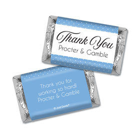 Personalized Thank You Pin Dots Hershey's Miniatures
