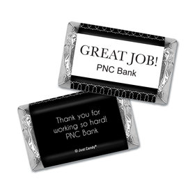 Personalized Great Job Thank You Pin Dots Hershey's Miniatures