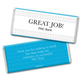 Personalized Business Thank You Great Job Chocolate Bar Wrappers
