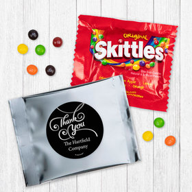 Personalized Business Thank You Scroll Skittles