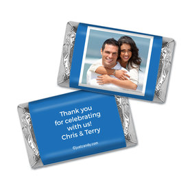 Anniversary Personalized Hershey's Miniatures Wrappers Photo & Message
