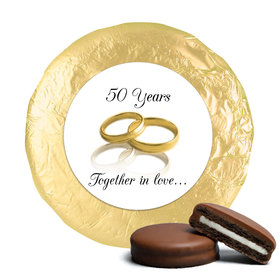 Anniversary Chocolate Covered Oreos 50th Rings