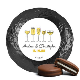 Personalized Anniversary Cheers To Love Chocolate Covered Oreos