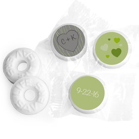 Carved Initials Stickers - Life Savers