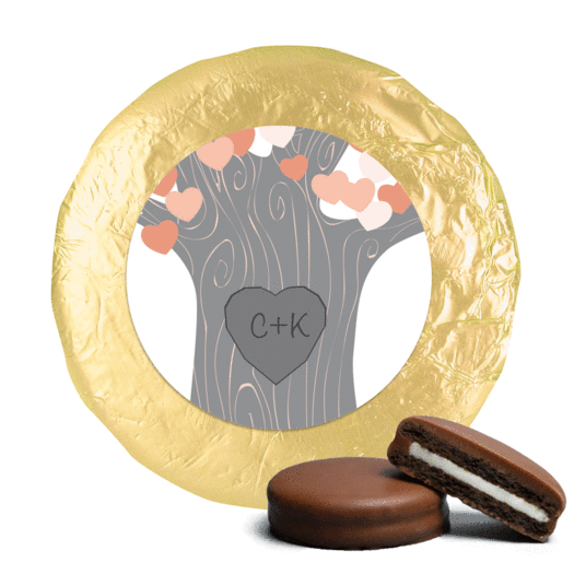 Wedding Tree of Love Milk Chocolate Covered Oreo Cookies