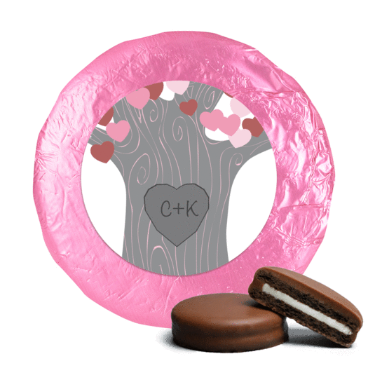 Wedding Tree of Love Milk Chocolate Covered Oreo Cookies