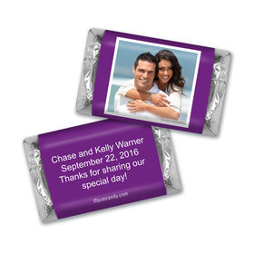 Wedding Reception Favors Personalized Hershey's Miniatures Photo