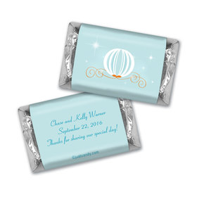 Wedding Favor Personalized Hershey's Miniatures Cinderella Inspired Carriage
