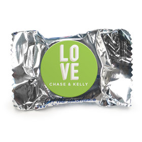 Personalized Wedding Bold Love Peppermint Patties