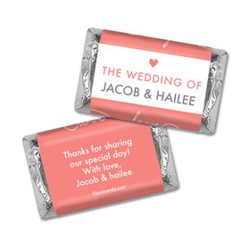 Personalized Wedding Everlasting Love Hershey's Miniatures Wrappers Only
