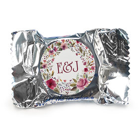 Personalized Wedding Flowering Affection York Peppermint Patties