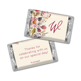 Personalized Wedding Blooming Bouquet Hershey's Miniatures
