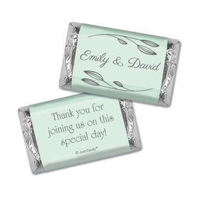 Personalized Wedding Wishes Hershey's Miniatures Wrappers Only