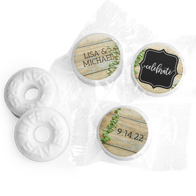 Personalized Wedding Vines of Love LifeSavers Mints