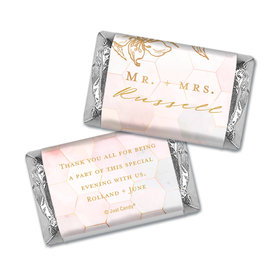 Personalized Wedding Blushing Dream Hershey's Miniatures