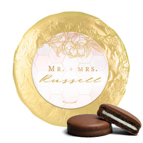 Personalized Wedding Blushing Dream Chocolate Covered Oreos