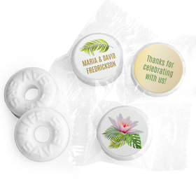 Personalized Wedding Floral Glam LifeSavers Mints