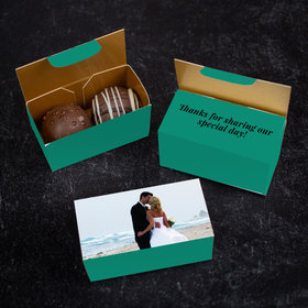 Personalized Truffle Wedding Favors Add Your Photo - 2 pcs