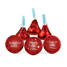 Personalized Wedding Happily Ever After Hershey's Kisses - pack of 50