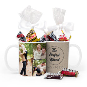 Personalized Wedding The Perfect Blend 11oz Mug with Hershey's Miniatures